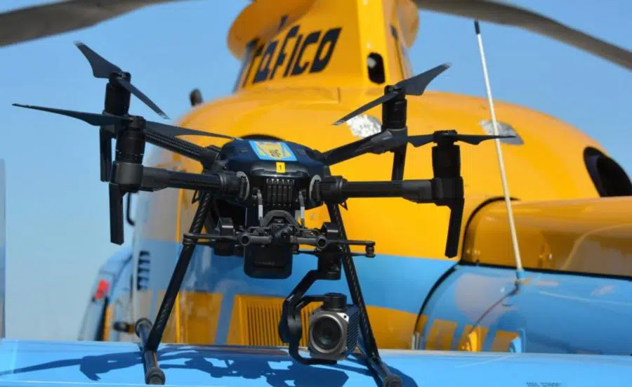 Los drones de la DGT comenzarán a multar ante la Operación Salida de agosto