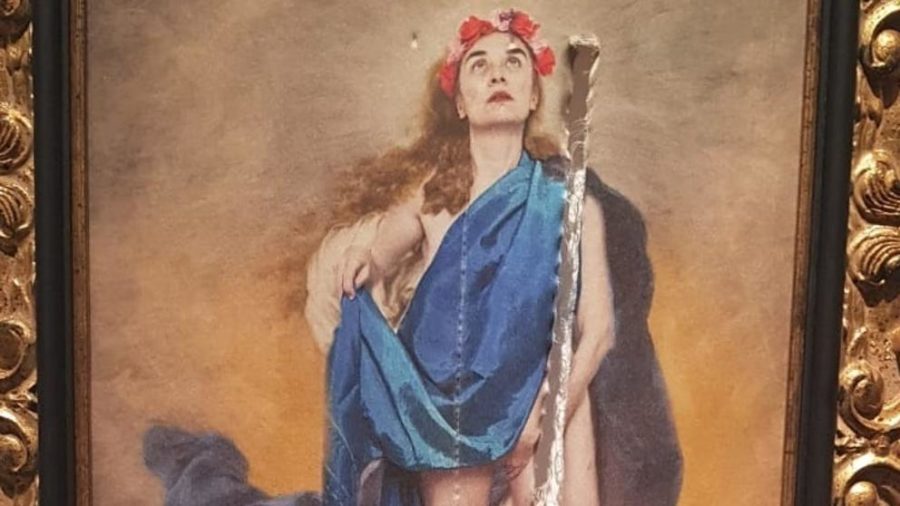 Admitida a trámite la querella de Abogados Cristianos por un cuadro de la Virgen ‘masturbándose’