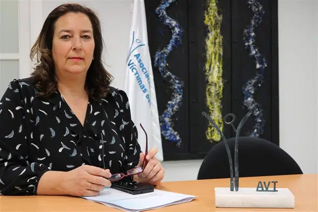 Maite Araluce, presidenta de la AVT: ‘Llevamos más de 14 meses esperando a que Sánchez nos reciba’
