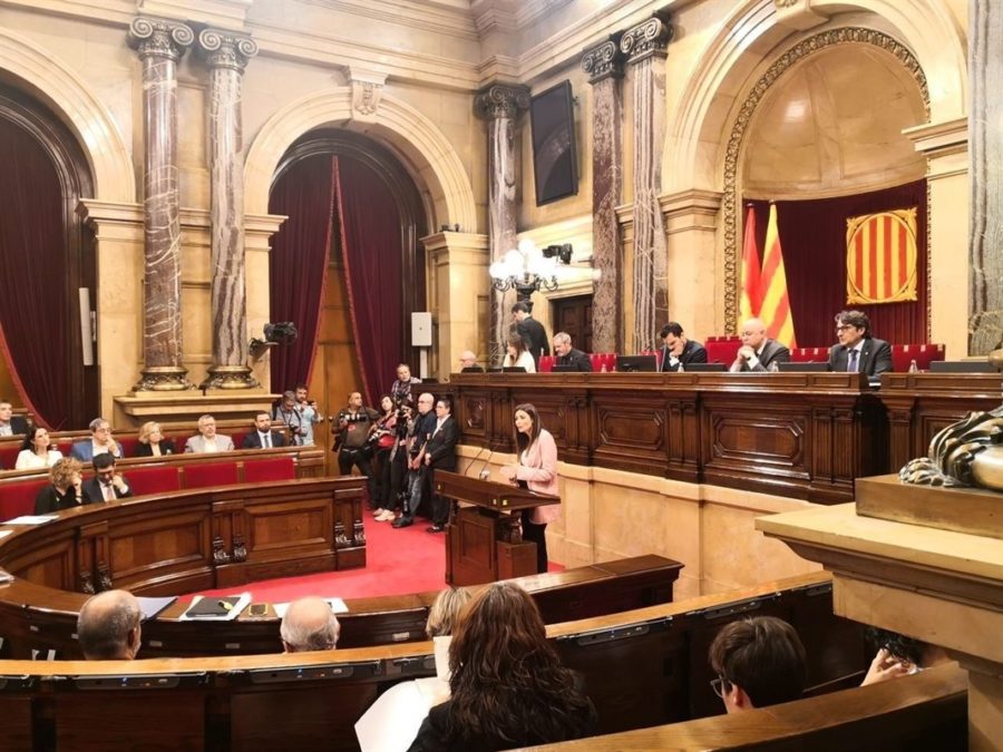 El ‘Parlament’ rechaza la moción de censura de Cs contra Torra que solo respalda el PP