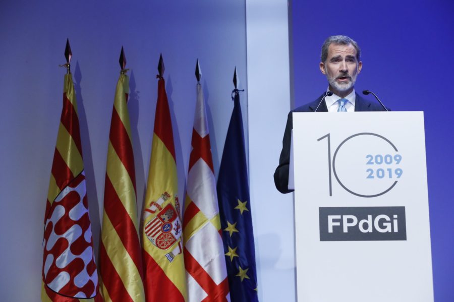 El Rey reivindica en Barcelona la Cataluña ‘plural e integradora’ y alerta contra la violencia y la intolerancia