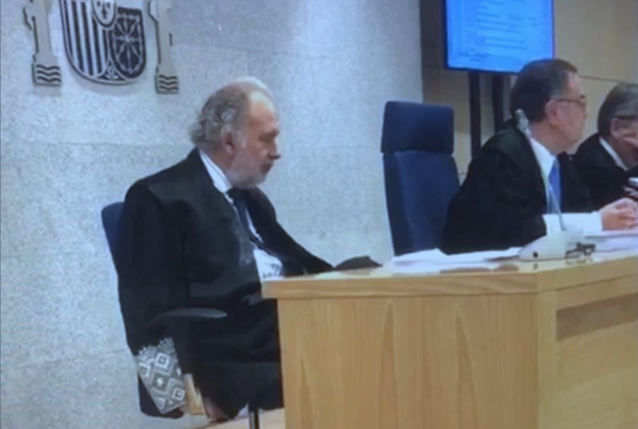 Crespo pide al Supremo que valore la ‘injustificable actitud’ del magistrado De Diego por ‘dormirse’ en las sesiones del juicio de Gürtel