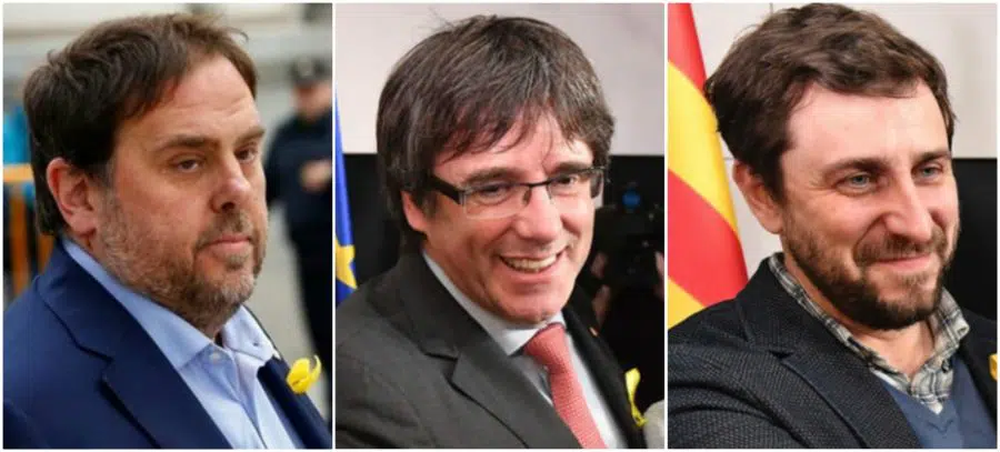 La Eurocámara reconoce a Junqueras, Puigdemont y Comín como eurodiputados