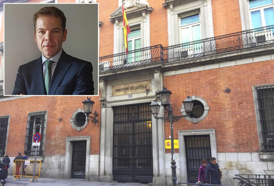 El abogado del Estado José Miguel Bueno Sánchez, subsecretario de Justicia