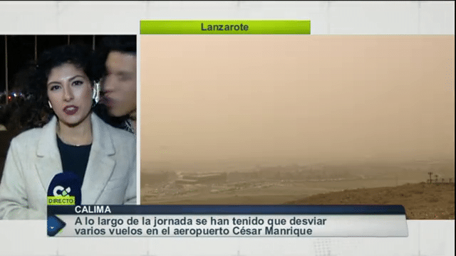 Multa de 2.160 euros para el joven que besó a una periodista durante un directo en Lanzarote
