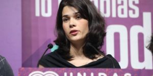 Isabel Serra (Unidas Podemos), condenada a 19 meses de cárcel por un delito de atentado
