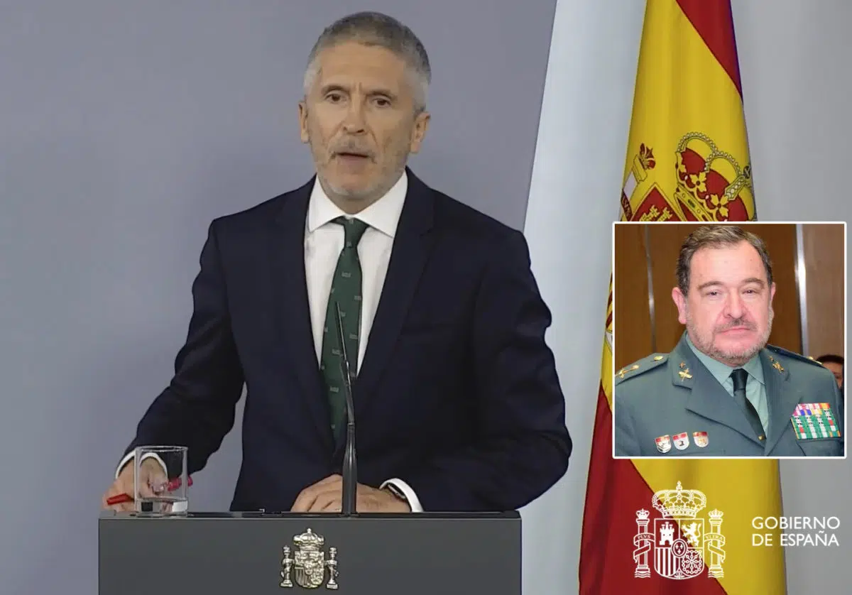 Grande-Marlaska evita explicar las razones del cese del coronel Pérez de los Cobos y anuncia al nuevo DAO