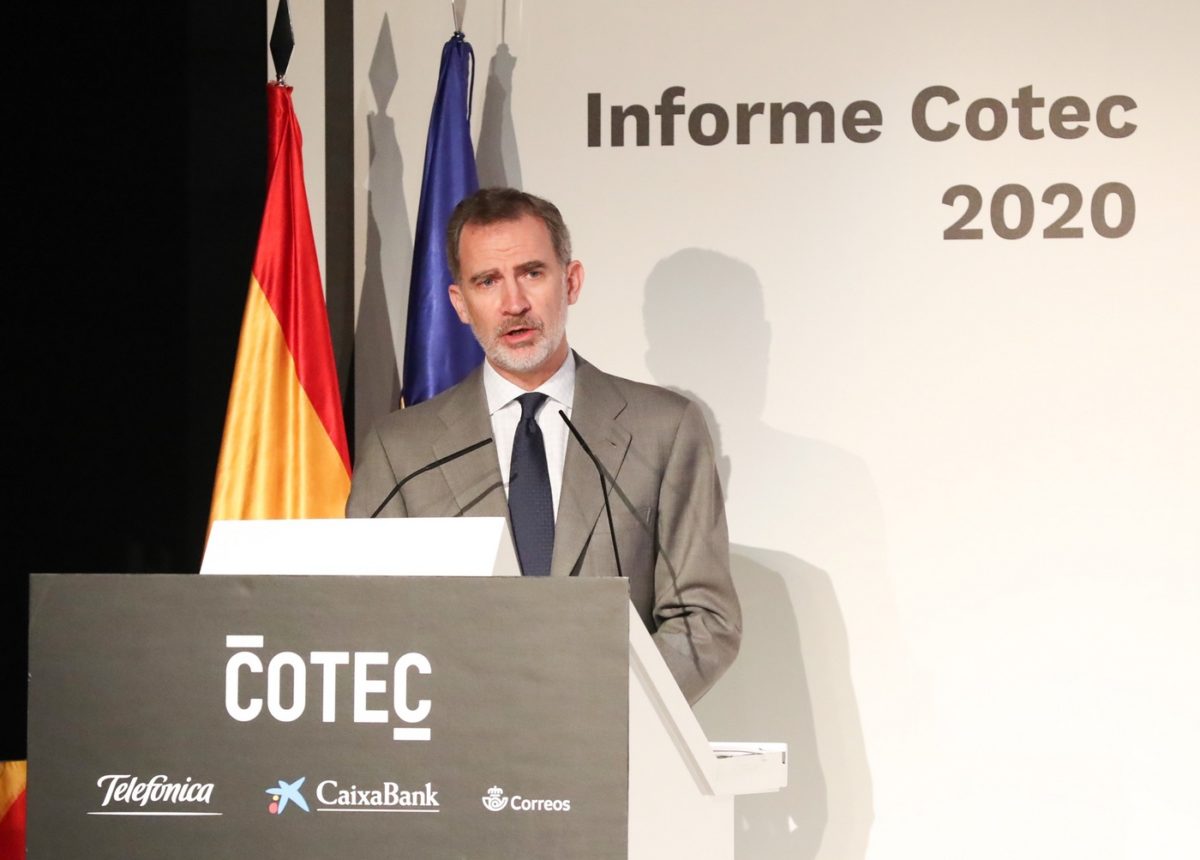 El Rey Felipe VI llama a la reconstrucción del país: “Innovar ya no es una opción, es una obligación”