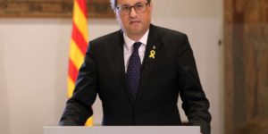 El Supremo revisará el 17 de septiembre el recurso de Torra contra la condena por desobediencia