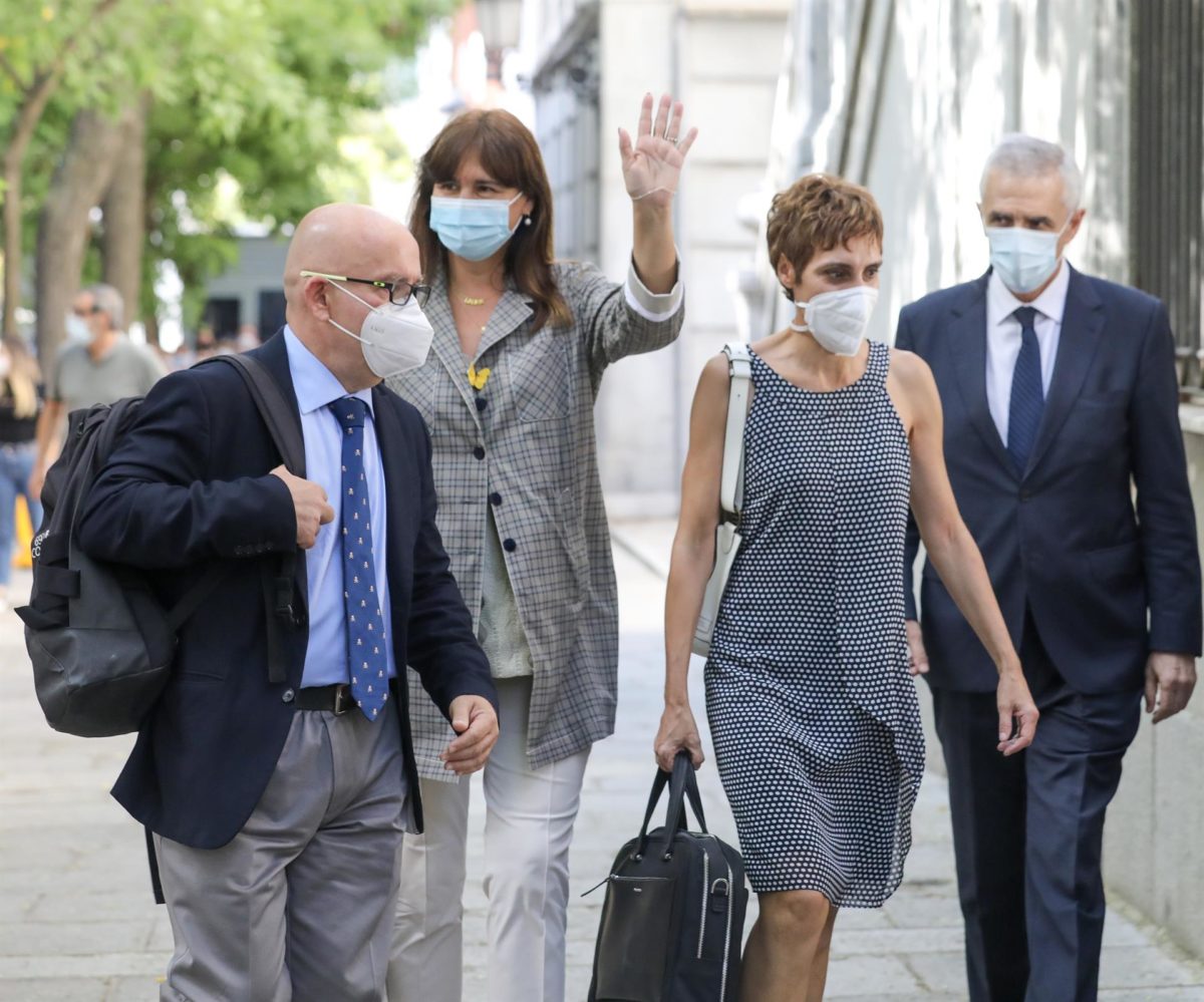 Borràs se niega a declarar ante el magistrado del Supremo que la investiga por supuestos contratos irregulares