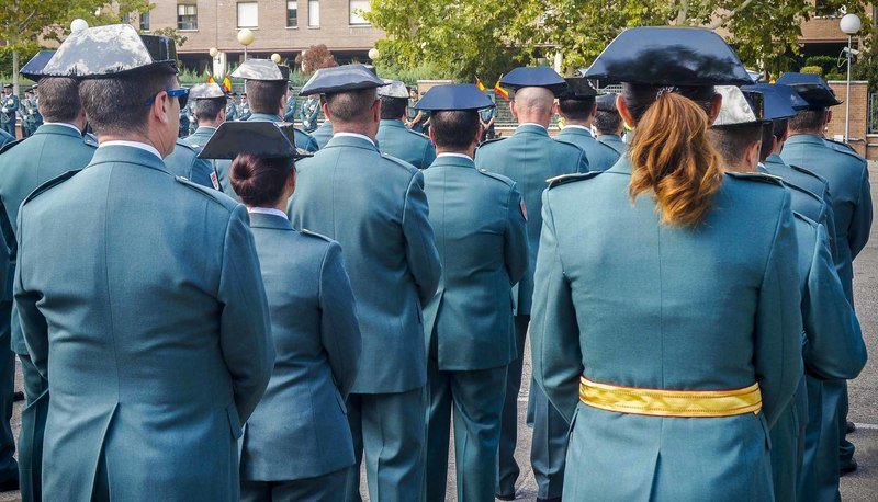 60 guardias civiles han sido condenados entre 2010 y 2019 por aplicación del Código Penal Militar, informa la AUGC