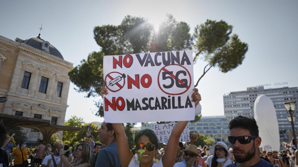 La provocación al delito en la manifestación de los negacionistas del COVID-19 del 16 de agosto pasado