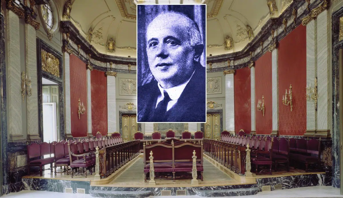 El presidente del Tribunal Supremo fue elegido democráticamente por primera vez en la historia en 1933
