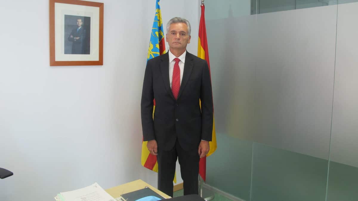 El magistrado José Teófilo Jiménez, nuevo presidente de la Sección Séptima de la Audiencia de Alicante