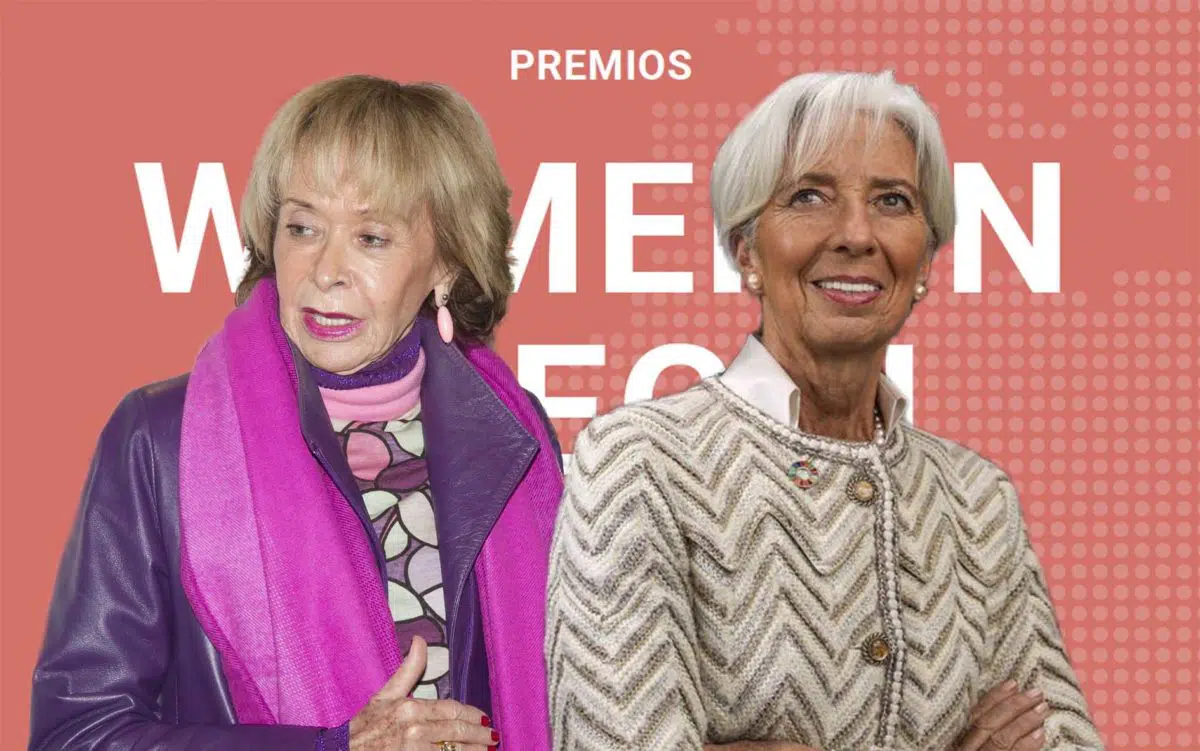 Teresa Fernández de la Vega y Christine Lagarde premios Women in a Legal World