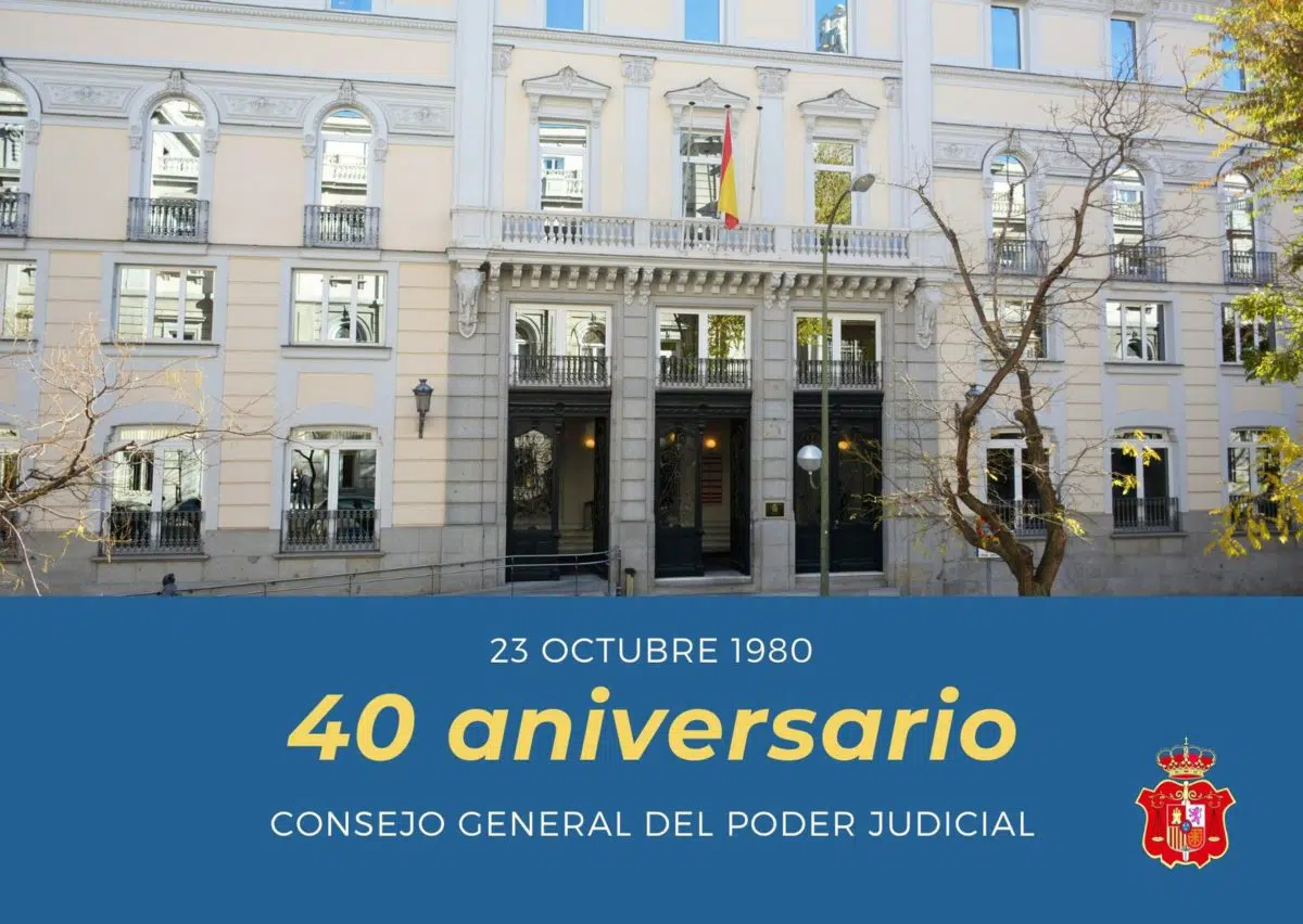 El CGPJ conmemora su 40 aniversario con la edición de un libro que repasa la trayectoria de la institución