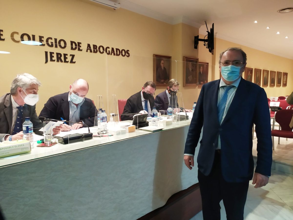 Federico Fernández, nuevo decano del Colegio de Abogados de Jerez