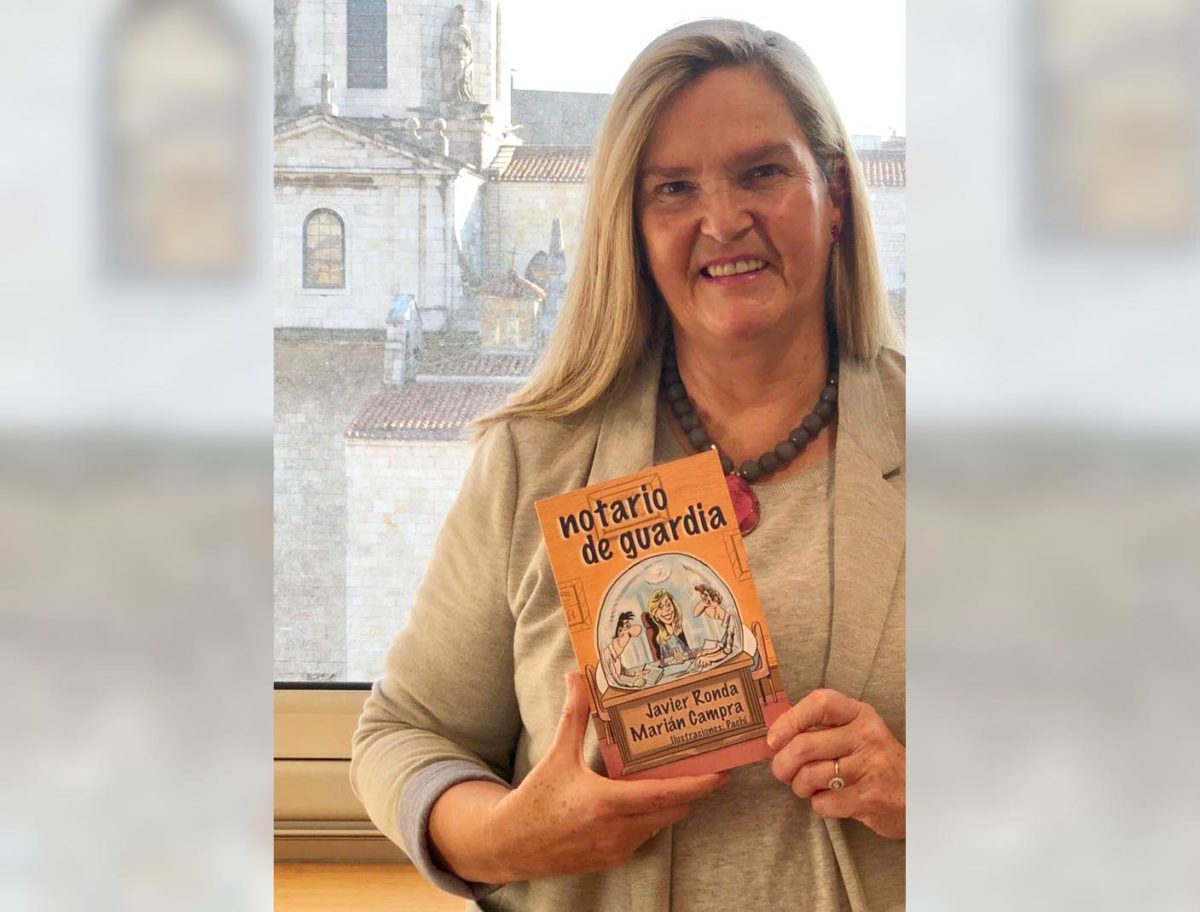 Laura Gómez Lainz se llevó el libro «Notario de guardia» a la mejor anécdota