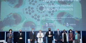 La defensa del acceso universal a la salud protagoniza la entrega de los XXII Premios Derechos Humanos de la Abogacía