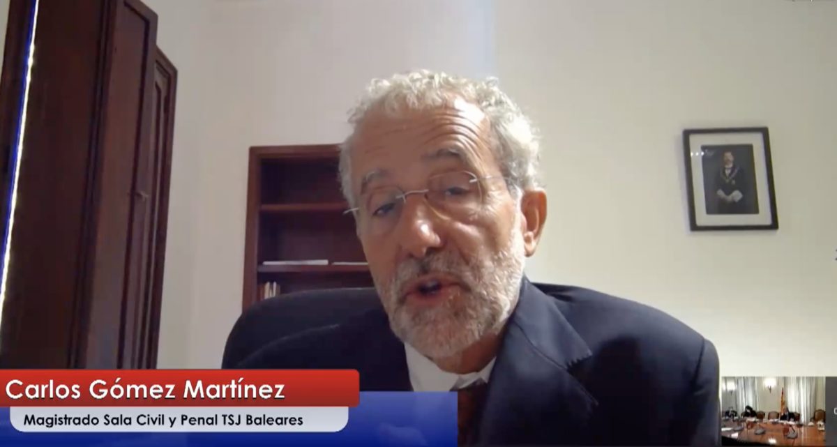 El magistrado Carlos Gómez toma hoy posesión como presidente del TSJ de Baleares
