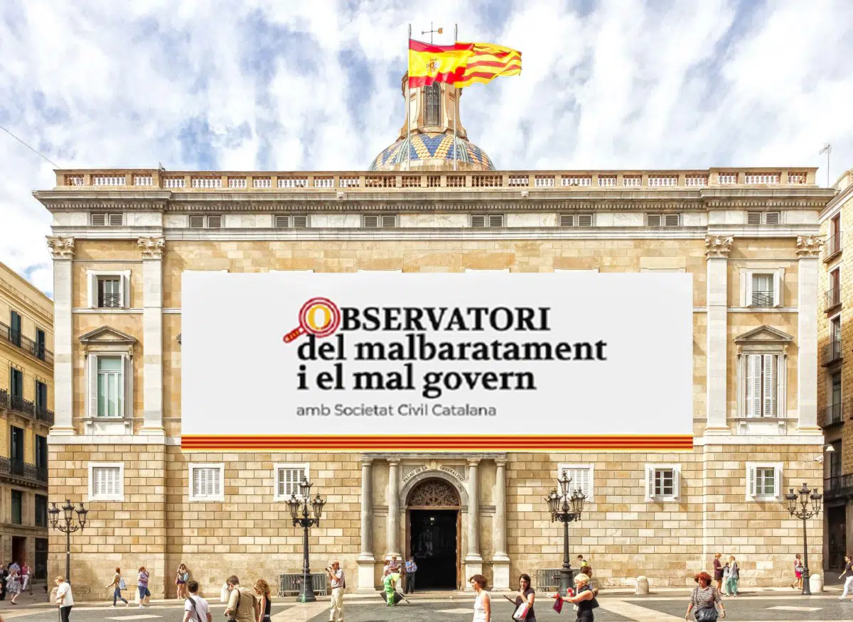 SCC crea el Observatorio del Despilfarro y el Mal Gobierno para vigilar cómo la Generalitat administra el dinero público