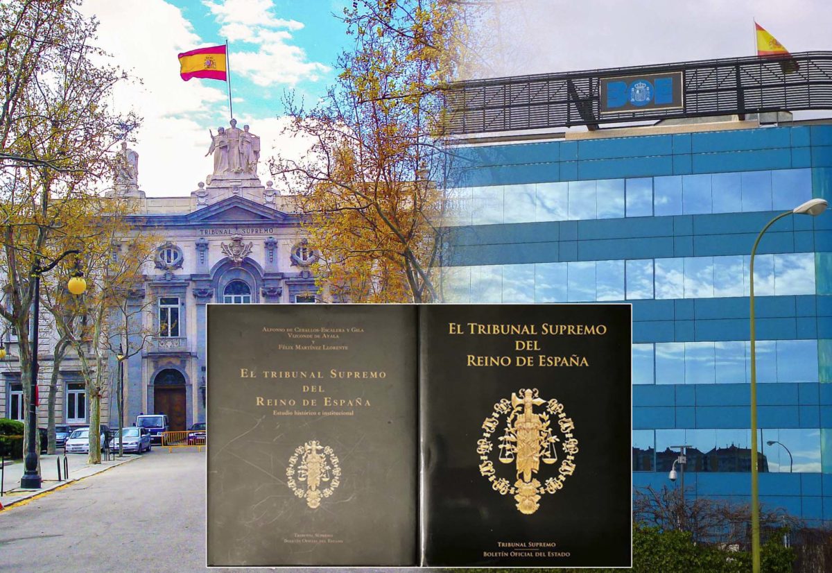 El Tribunal Supremo atribuye al BOE toda la responsabilidad sobre el libro publicado con textos no autorizados por sus autoras