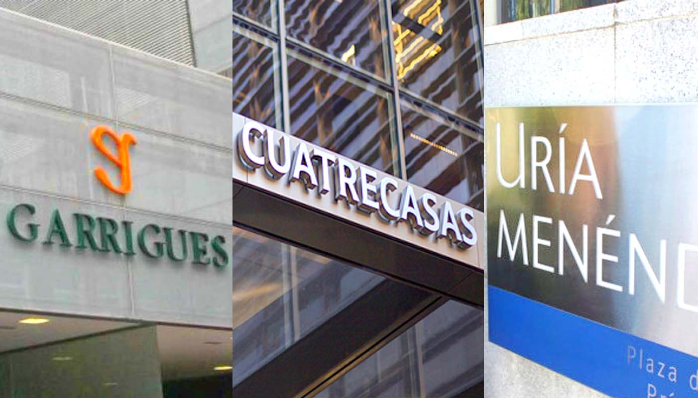 Tres despachos de abogados –Garrigues, Cuatrecasas y Uría Menéndez– entre las 100 empresas españolas más responsables
