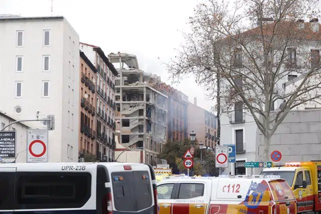 Archivada la investigación sobre la explosión en la calle Toledo de Madrid: fue accidental por un escape de gas