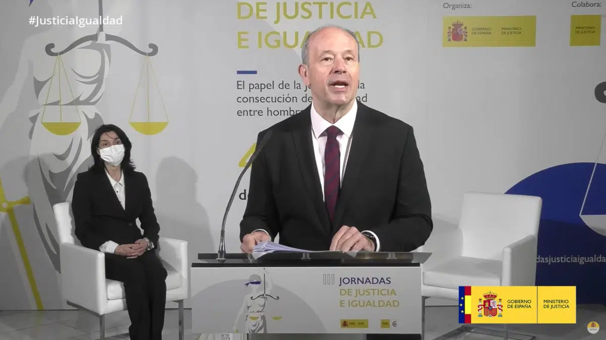 El ministro de Justicia anuncia la implementación del Primer Plan de Igualdad de la Administración de Justicia
