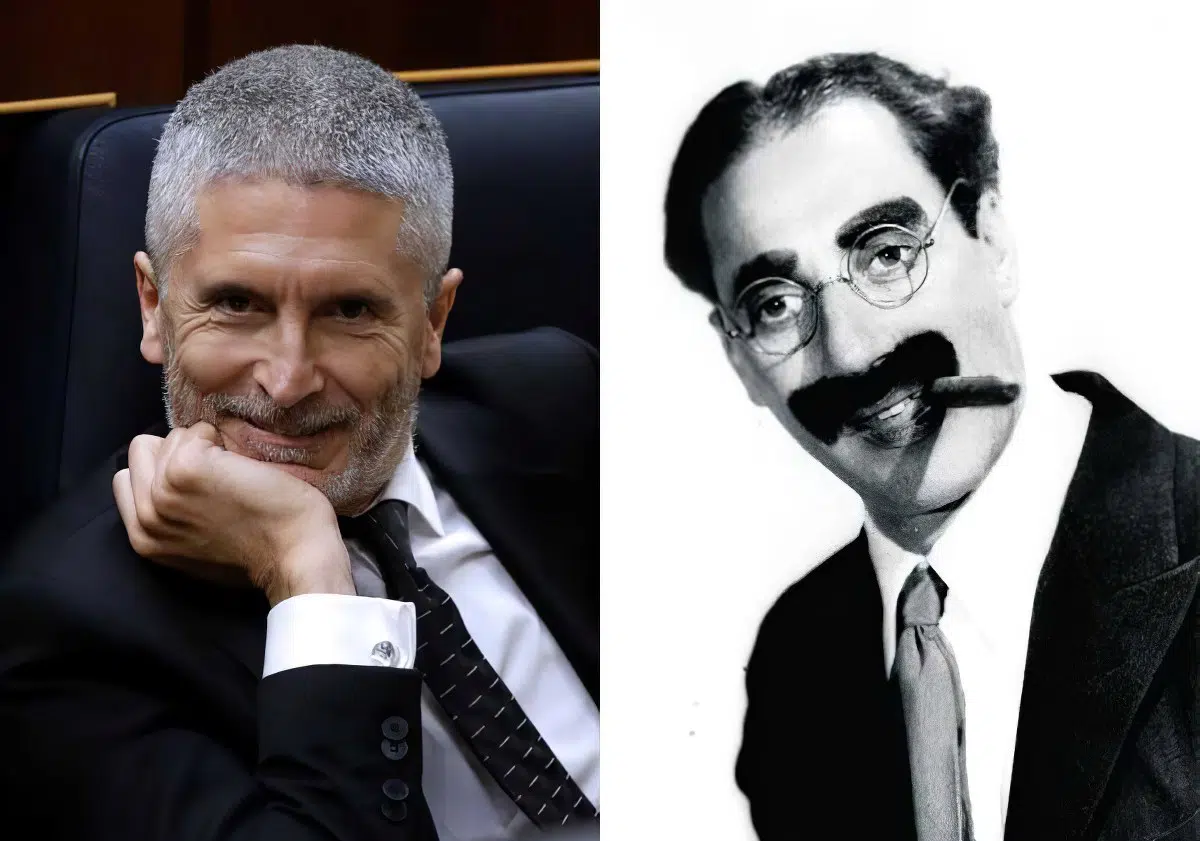 Grande-Marlaska es marxista, pero de la tendencia Groucho