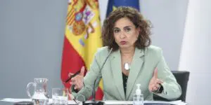 María Jesús Montero, portavoz del Gobierno en la rueda de prensa posterior al Consejo de Ministros