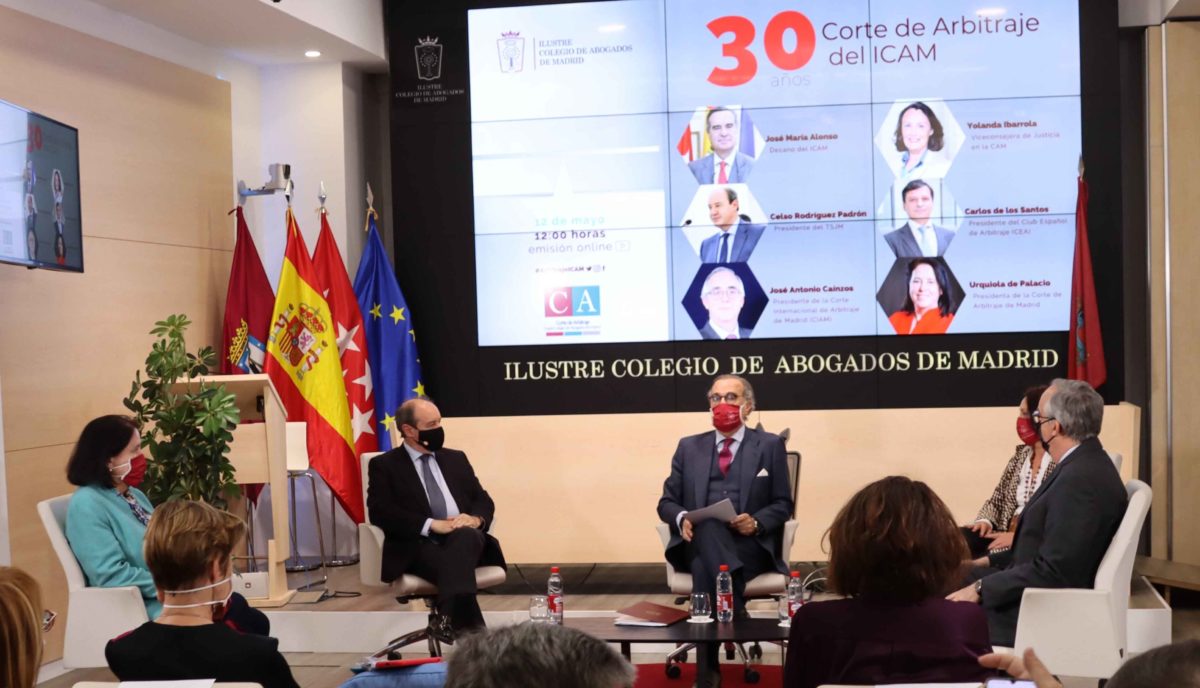 José María Alonso, decano del ICAM: «Mientras los plazos judiciales se pararon los arbitrajes siguieron funcionando»