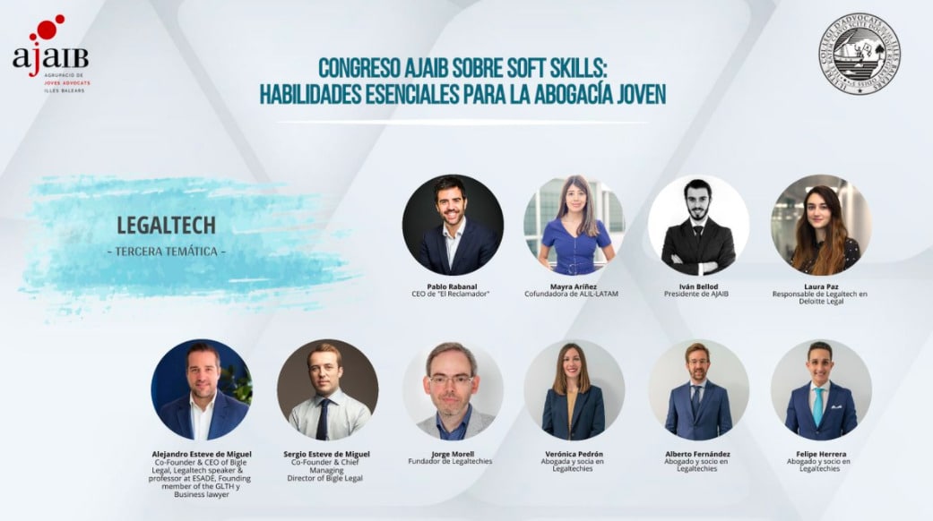 El 24 de mayo arranca la tercera parte del Congreso sobre ‘soft skills’, dedicada al ‘Legaltech’ y la transformación digital