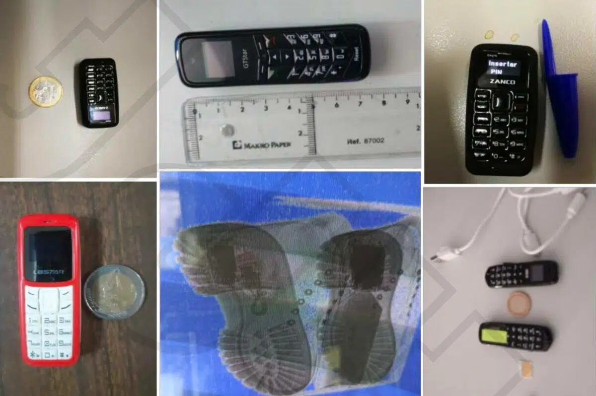 Intervenidos más de 24.400 teléfonos móviles en las cárceles españolas desde el año 2000, informa la APFP