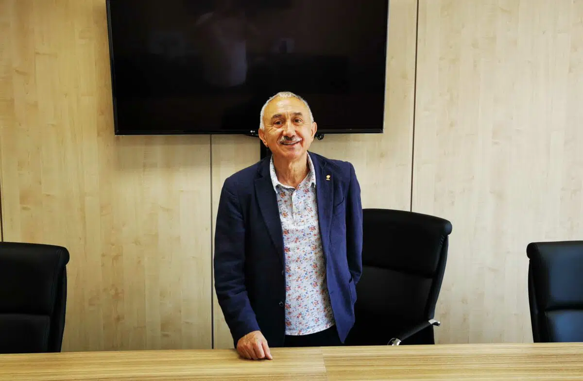 Pepe Álvarez, secretario general de UGT: “El sistema de pensiones español está sano y tiene futuro”