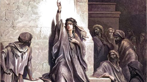 Débora fue la primera juez de la historia en Occidente, hace 3.136 años