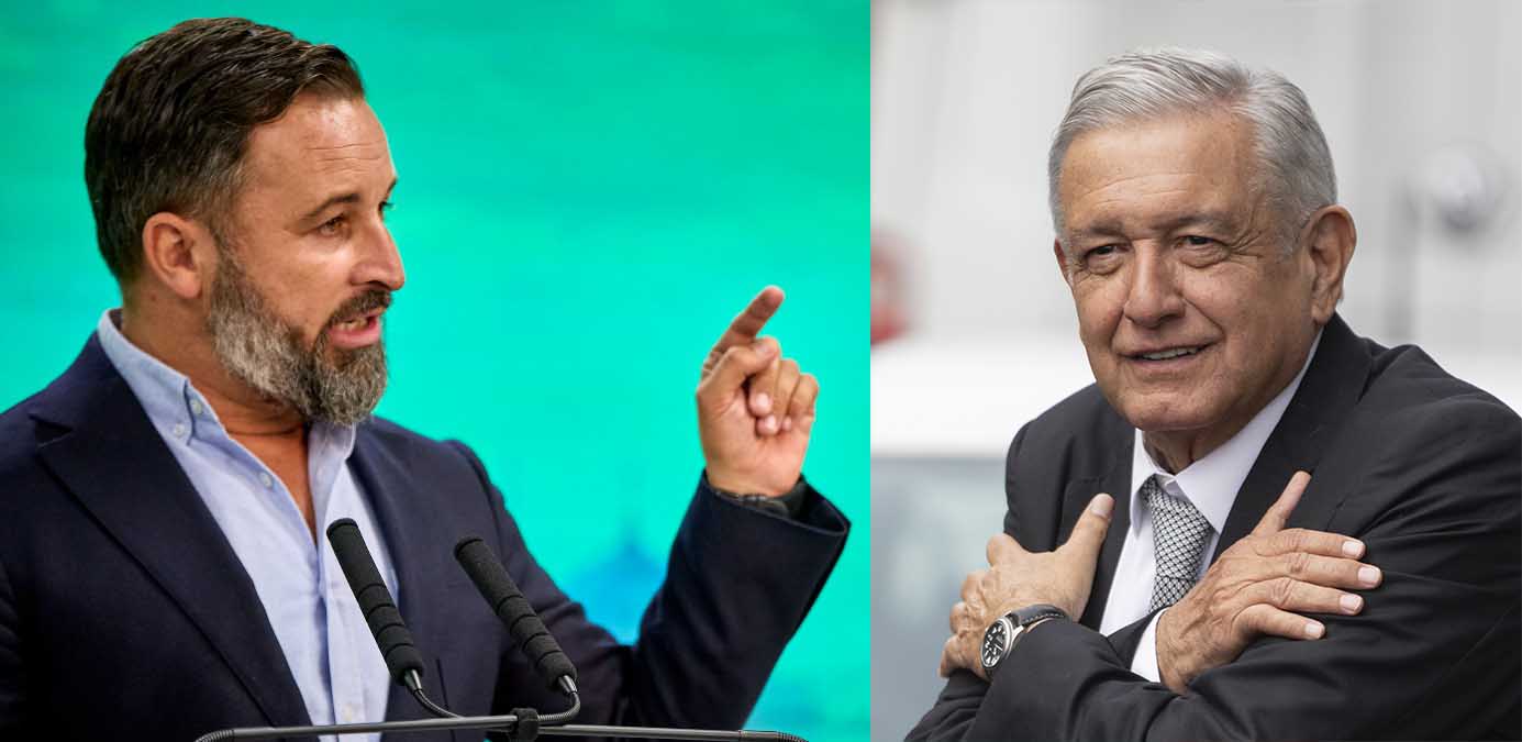Santiago Abascal planta cara al presidente mexicano: «Se abraza a tiranos y protege a narcos»