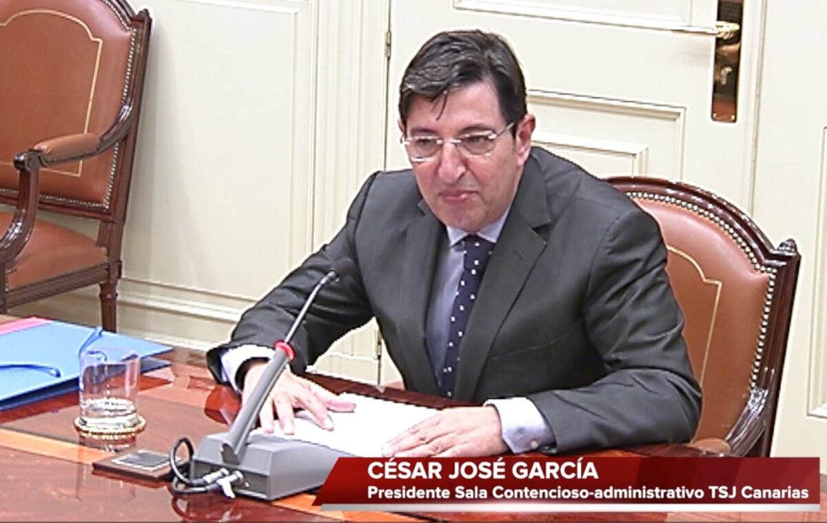 Fallece el magistrado César José García Otero, presidente de la Sala de lo Contencioso del TSJ de Canarias