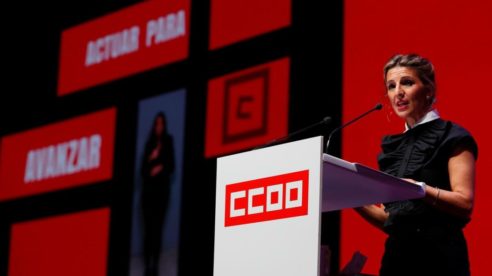 Yolanda Díaz avisa de que la reforma laboral saldrá adelante pese a todas las resistencias existentes