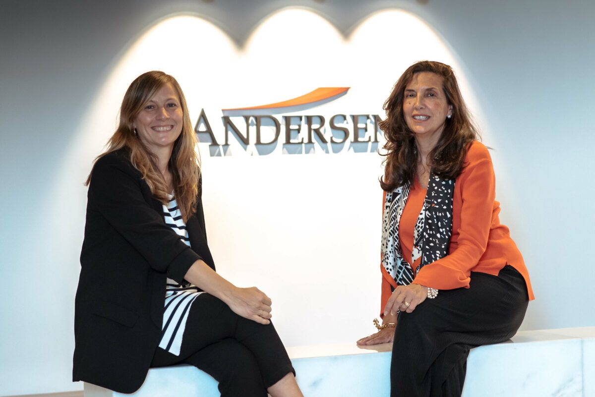 Nerea Sanjuan y Patricia Motilla, Directora de IP y socia responsable respectivamente del área de Cultura, Entretenimiento de Andersen España.
