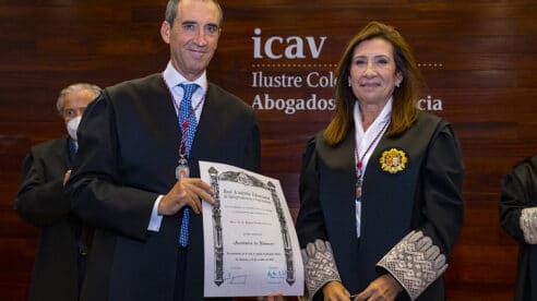 Rafael Verdera, nuevo académico de número de la Real Academia Valenciana de Jurisprudencia y Legislación