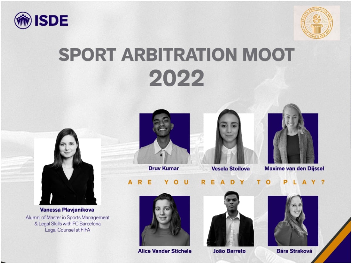 ISDE prepara a su equipo para alcanzar la final del Sports Arbitration Moot en Zúrich