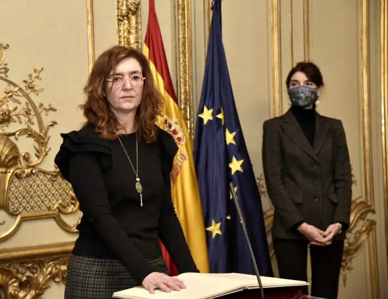 Ana María Sánchez Hernández, Subsecretaria de Justicia.
