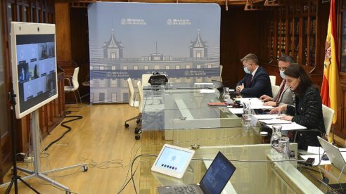 El Ministerio presenta una herramienta que permite declarar por videoconferencia con plenas garantías de identificación