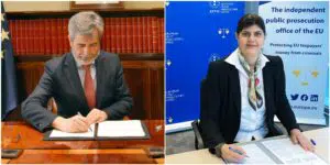 La Fiscalía Europea y el CGPJ firman un acuerdo de colaboración