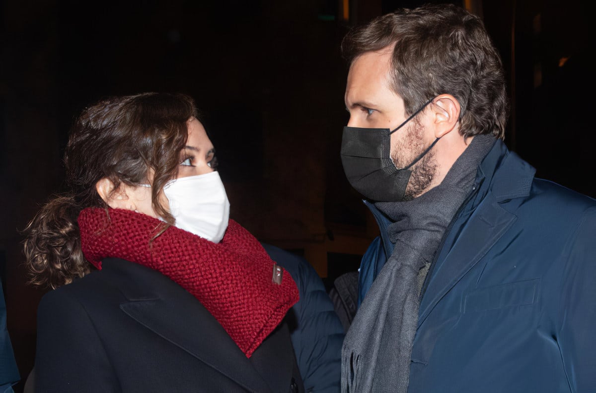 Casado y Ayuso se vieron las caras en medio del conflicto que provocaron
