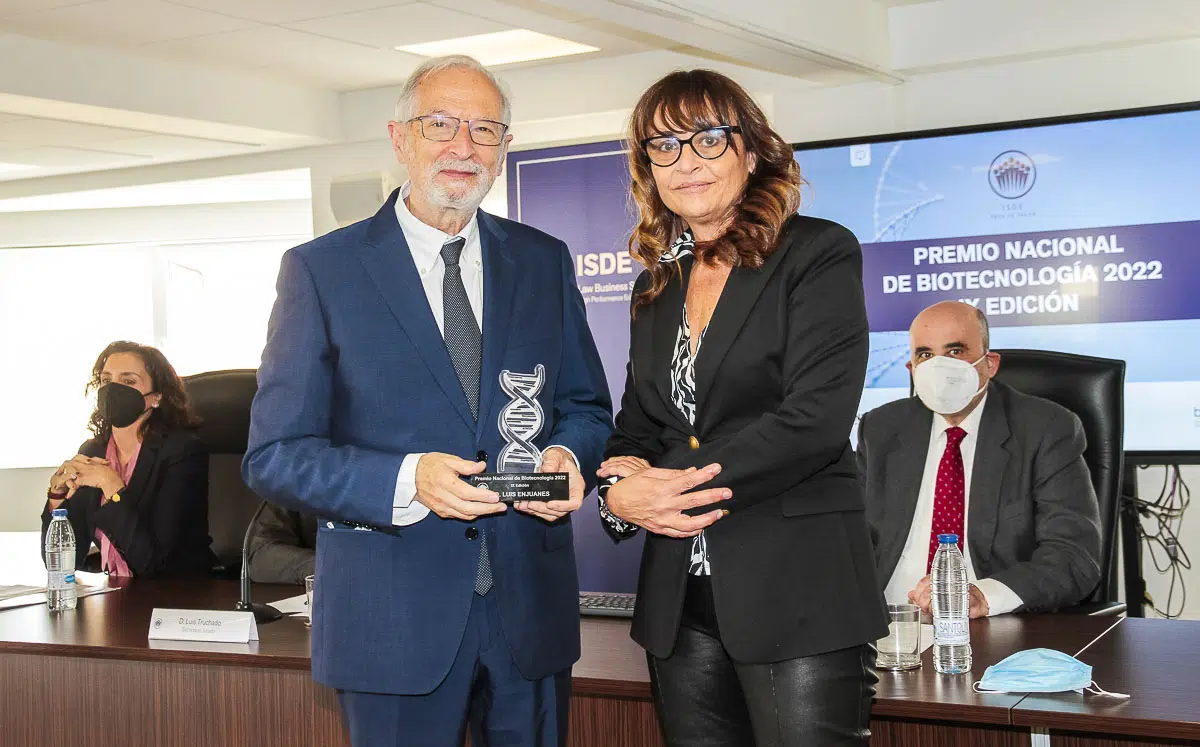El virólogo Luis Enjuanes, desarrollador de la vacuna española contra el COVID, IX Premio Nacional de Biotecnología