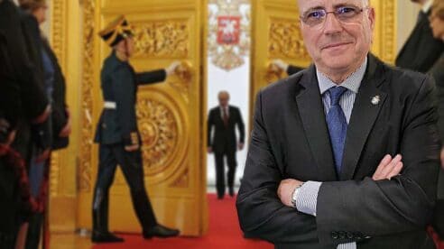 Blas Jesús Imbroda: «Desde el CGAE vamos a facilitar pruebas de los crímenes de guerra de Putin a la Fiscalía de la Corte Penal Internacional»