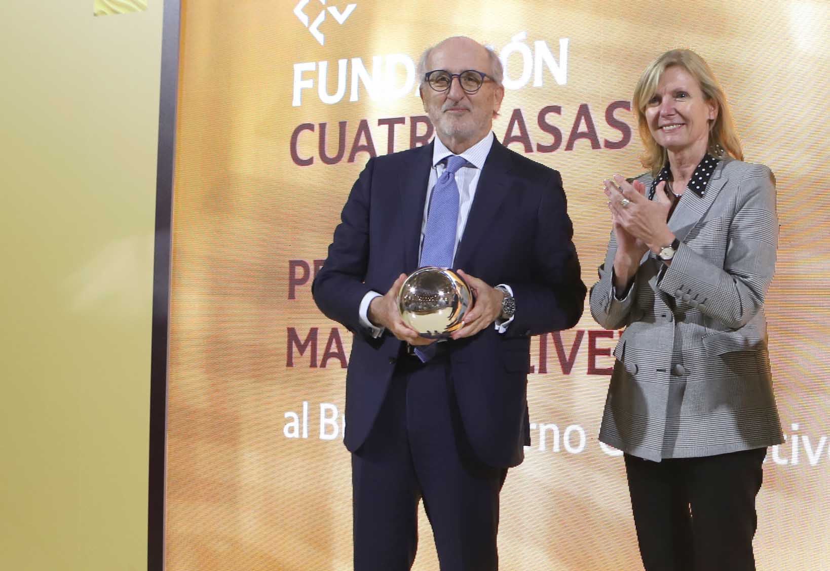 Brufau recibe, en nombre de Repsol, el Premio Manuel Olivencia al Buen Gobierno Corporativo