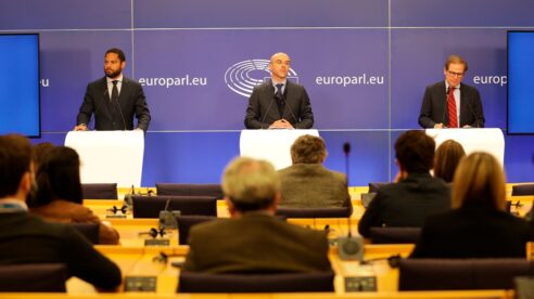 VOX denuncia en Bruselas que Cataluña está sufriendo una oleada de delincuencia sin precedentes
